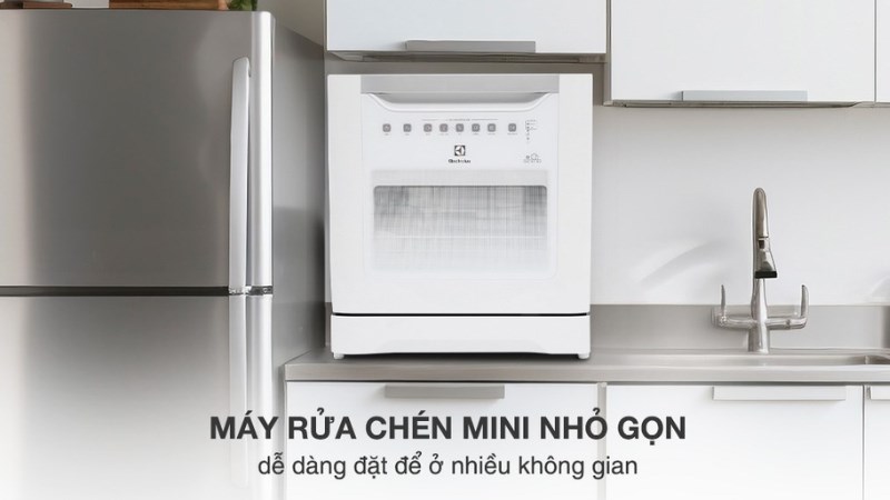 M&aacute;y rửa ch&eacute;n mini Electrolux ESF6010BW