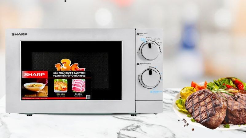 L&ograve; vi s&oacute;ng Sharp R-209VN-SK 20 l&iacute;t