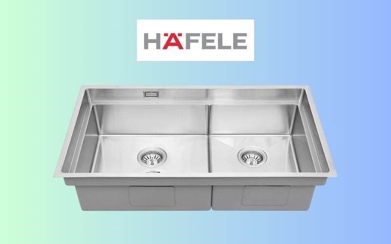 Chậu rửa chén 2 ngăn inox Hafele HS21-SSN2S90 (567.94.030)