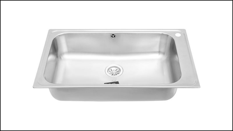 Chậu rửa ch&eacute;n 1 ngăn inox Teka BAHIA 1B PLUS