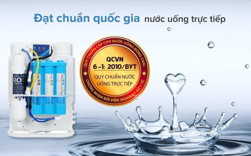 M&aacute;y lọc nước kh&ocirc;ng vỏ RO Karofi KAQ-U95 10 l&otilde;i