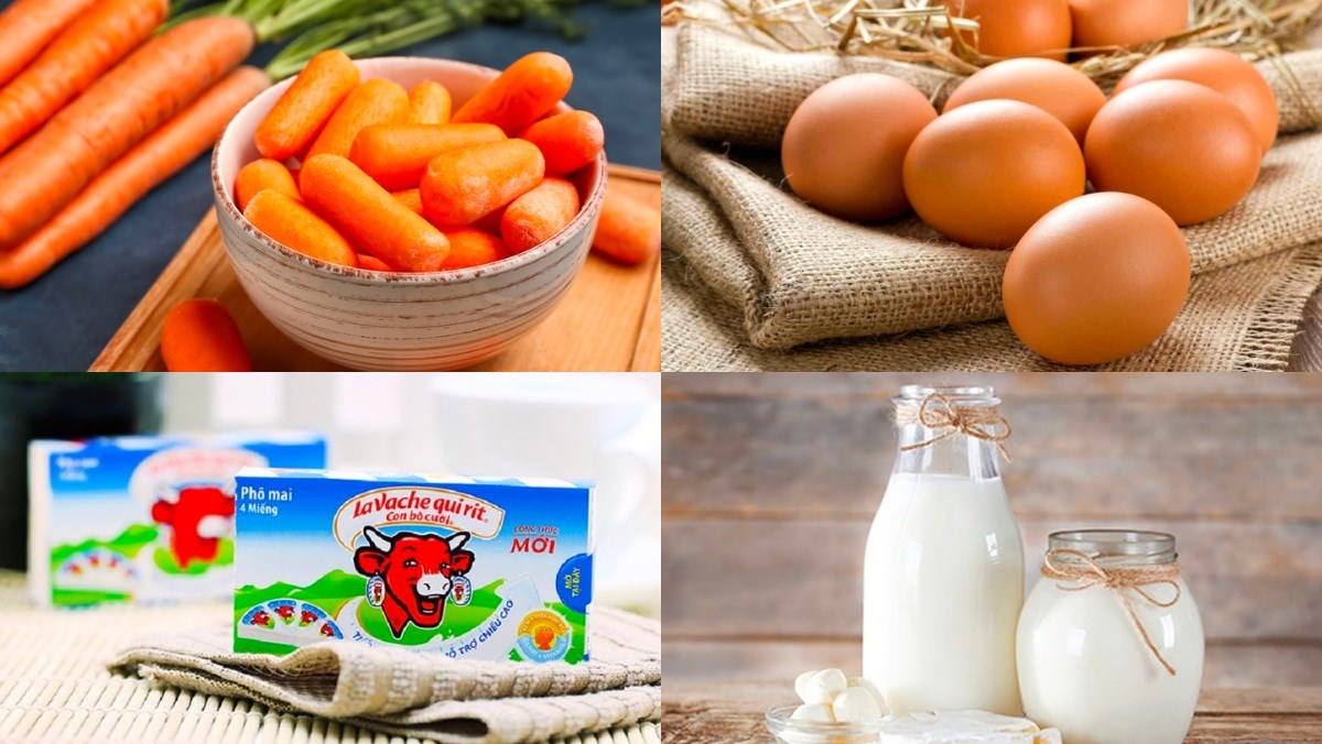 Nguyên liệu món ăn bánh cà rốt