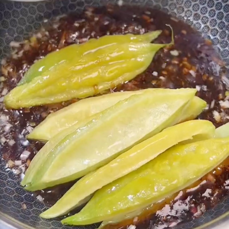 Bước 3 Kho khổ qua Khổ qua kho nước mắm chay