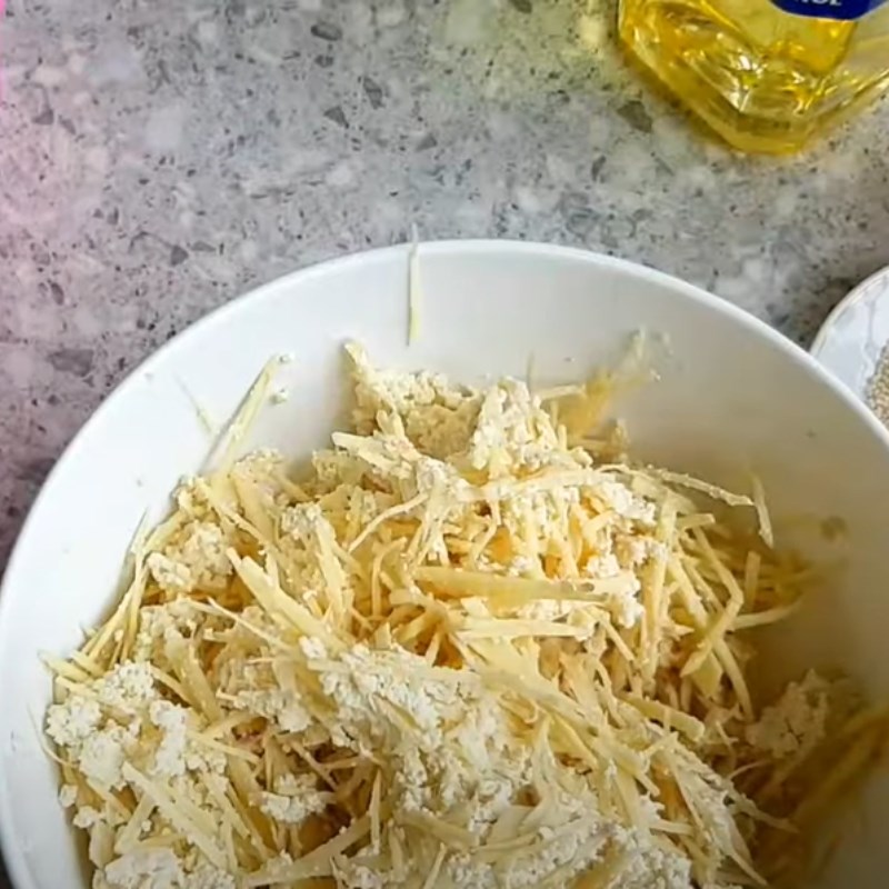 Bước 2 Chế biến Cá viên chiên chay