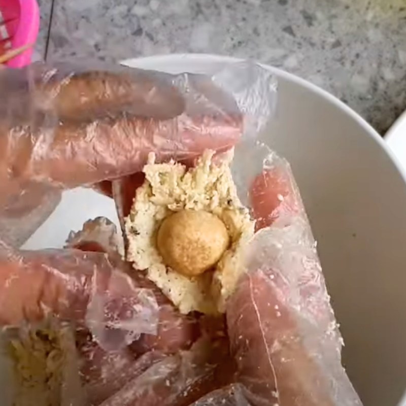 Bước 3 Chiên cá viên Cá viên chiên chay