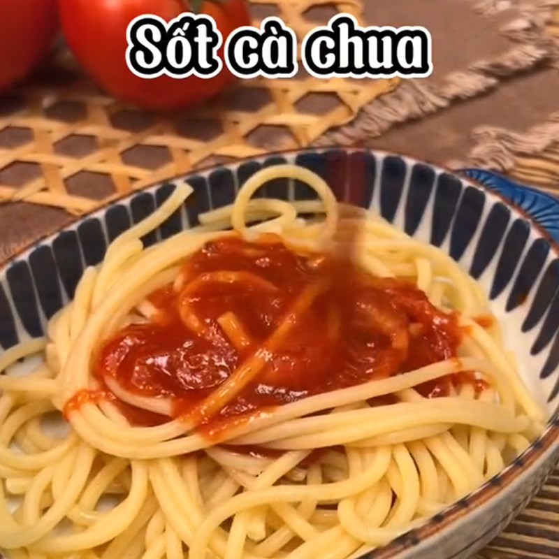 Bước 2 Làm mì Ý đút lò Mì Ý đút lò phô mai (Công thức được chia sẻ từ TikTok Vào bếp cùng Điện máy XANH)