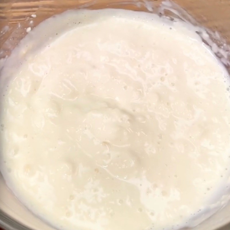 Bước 5 Làm xốt phô mai Bánh cà rốt nướng bằng nồi chiên không dầu