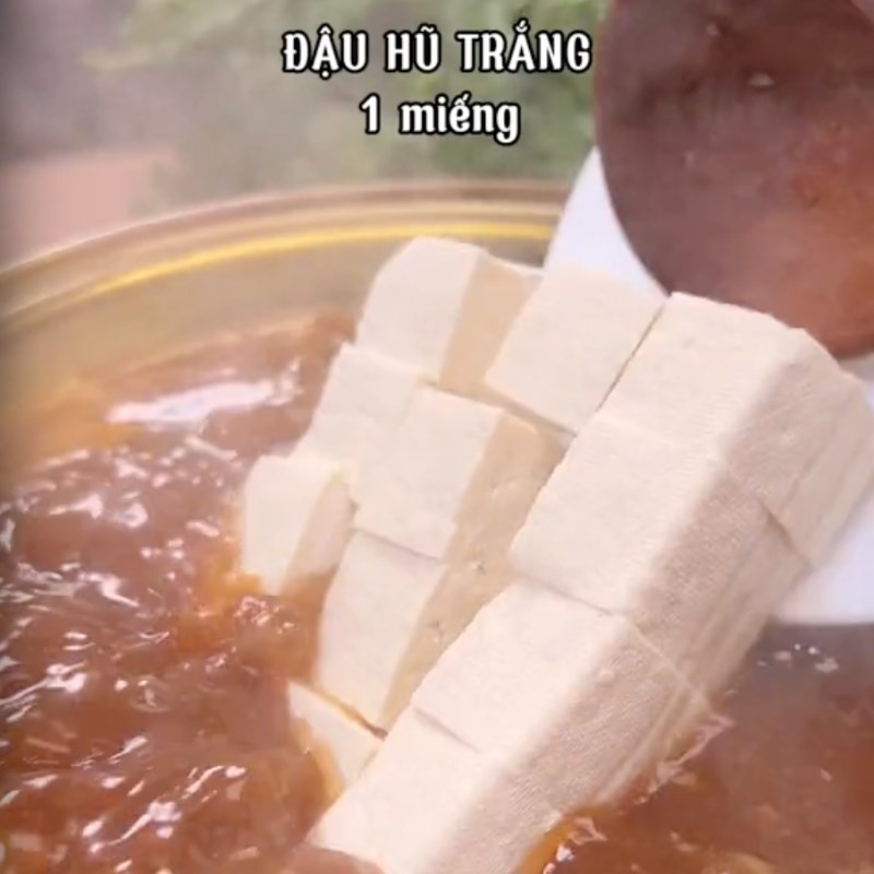 Bước 2 Nấu canh Canh đậu tương chay