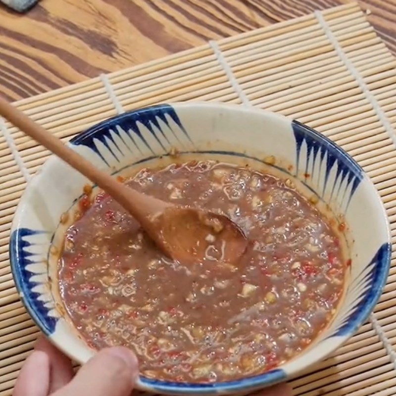 Bước 4 Nước chấm Bò hấp lá tía tô (Công thức được chia sẻ từ Tiktok Vào bếp cùng Điện máy XANH)