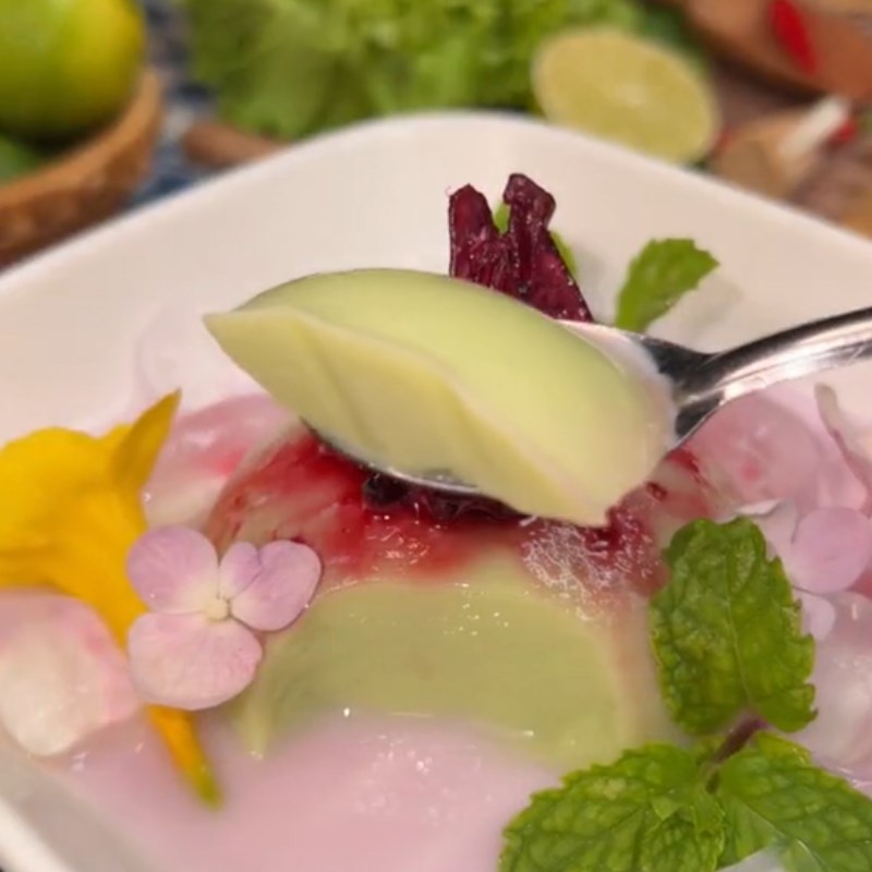 Bước 3 Thành phẩm Tàu hũ lá dứa