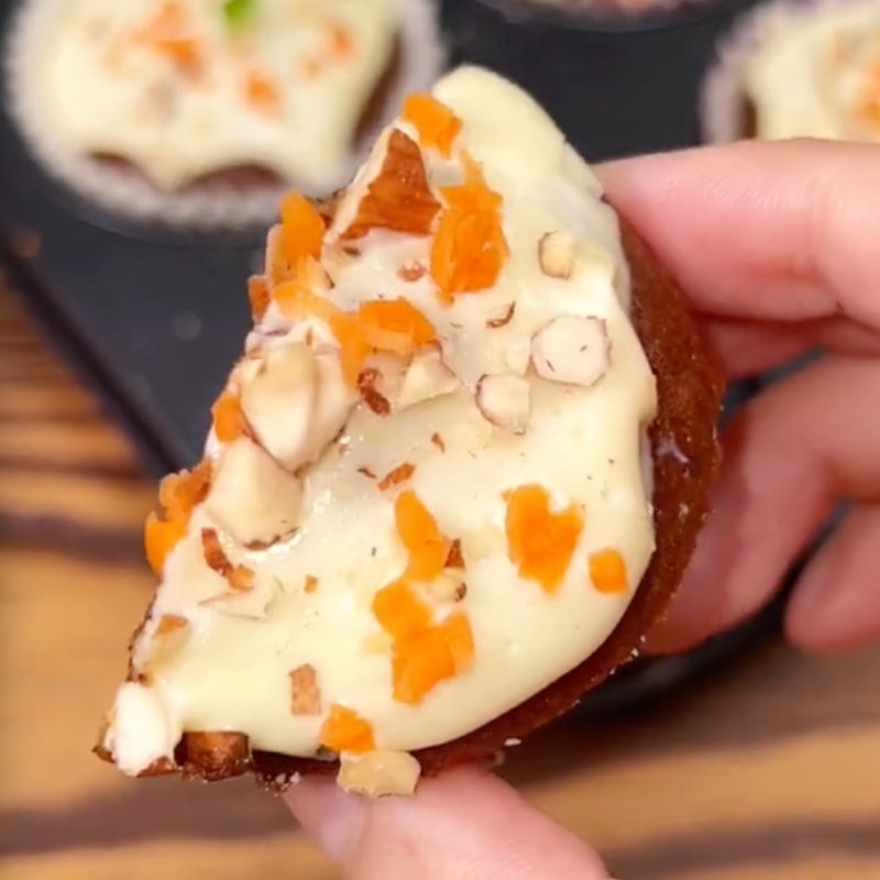 Bước 7 Thành phẩm Bánh cà rốt nướng bằng nồi chiên không dầu