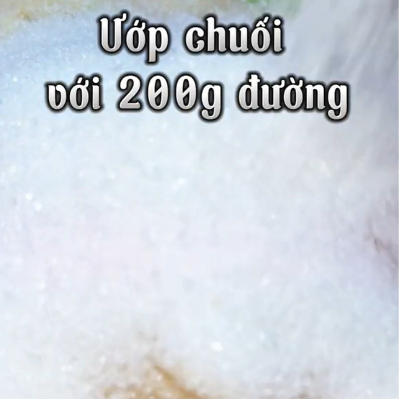 Bước 1 Trộn chuối với bột Bánh chuối hấp là dứa với nước cốt dừa (Công thức được chia sẻ từ Tiktok Vào bếp cùng Điện máy XANH)