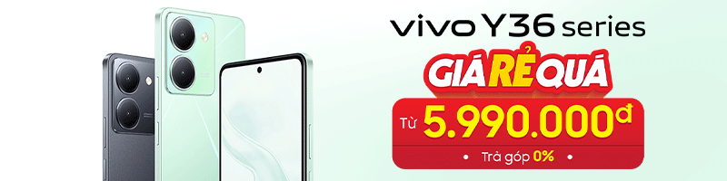 Vivo Y36 Đặc Biệt Thu Cũ Đổi Mới Trợ Giá Đến 500k, Góp 0%