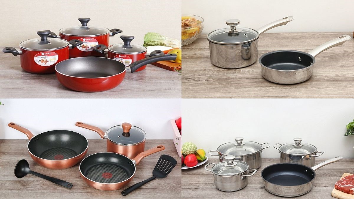 Gợi ý bộ nồi chảo bếp từ chất lượng, giá tốt