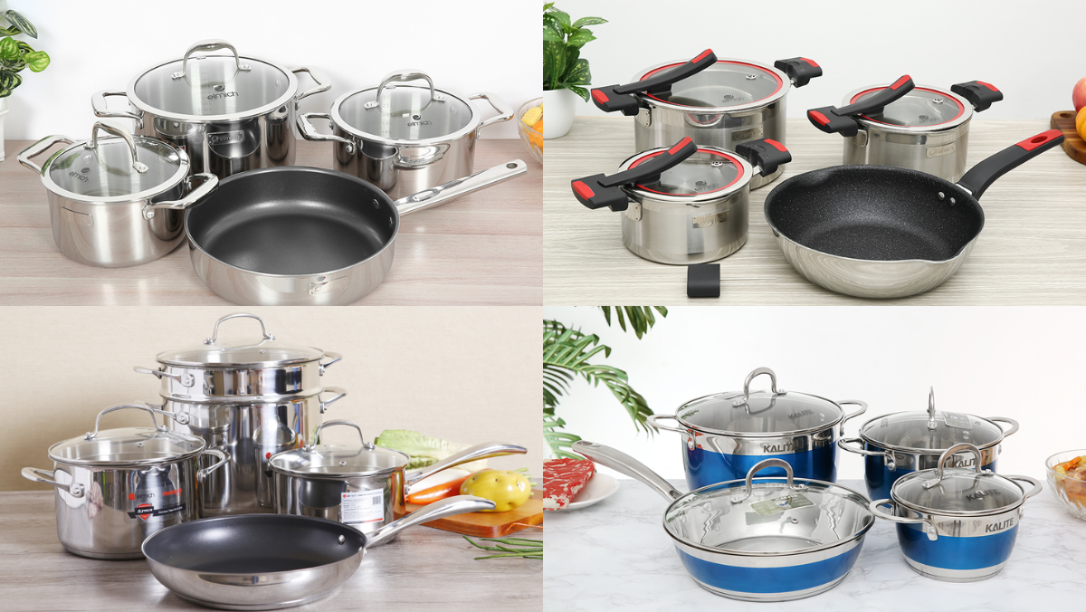 Gợi ý các bộ nồi bếp từ cao cấp chất lượng, giá tốt tại Điện máy XANH