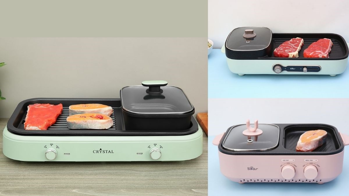 Gợi ý các mẫu nồi lẩu nướng 2 ngăn tiện lợi