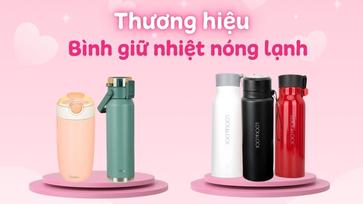 thương hiệu bình giữ nhiệt