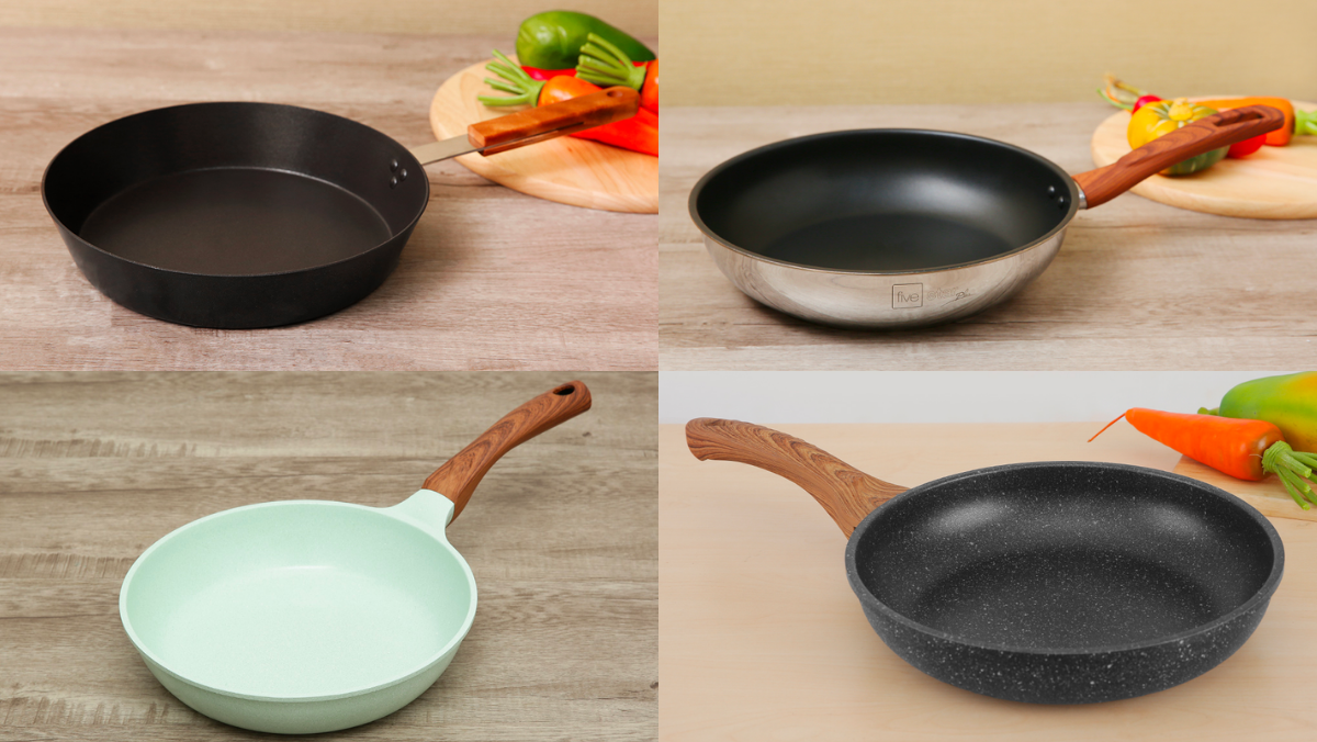 Chảo cán gỗ sâu lòng