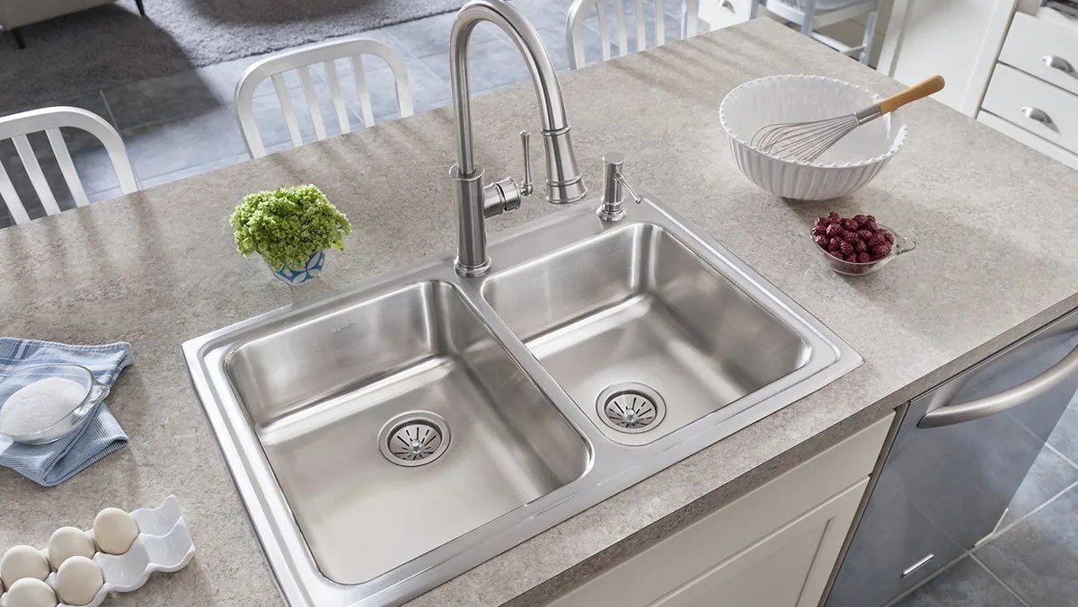 chậu rửa bát 2 hố loại nhỏ