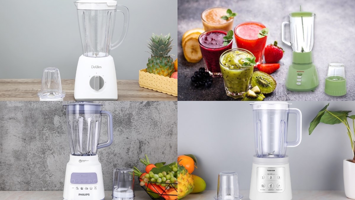 máy xay sinh tố 2 cối, máy xay sinh tố