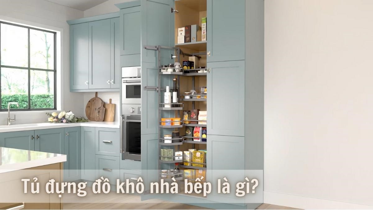 Tủ đựng đồ khô nhà bếp
