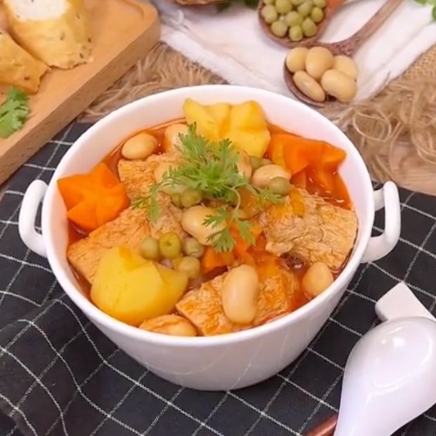 Cách chế biến sườn chay nấu đậu thơm ngon, hấp dẫn cúng Rằm tháng 7