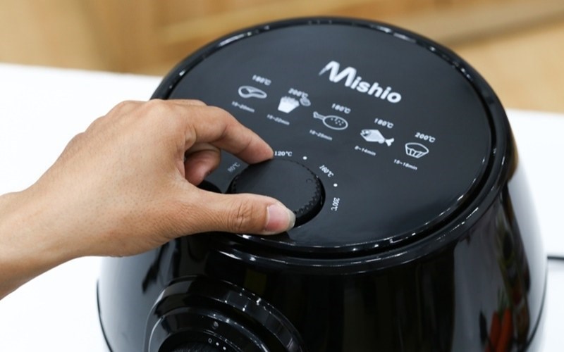 Điều chỉnh thời gian v&agrave; nhiệt độ sấy