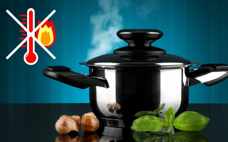 Sau khi bật nguồn, nồi &aacute;p suất điện kh&ocirc;ng bị n&oacute;ng l&ecirc;n