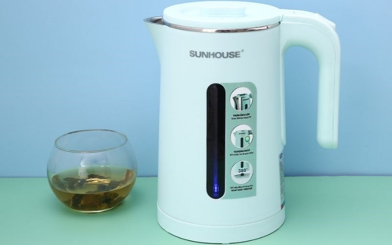  B&igrave;nh đun si&ecirc;u tốc Sunhouse 1.8 l&iacute;t SHD1351