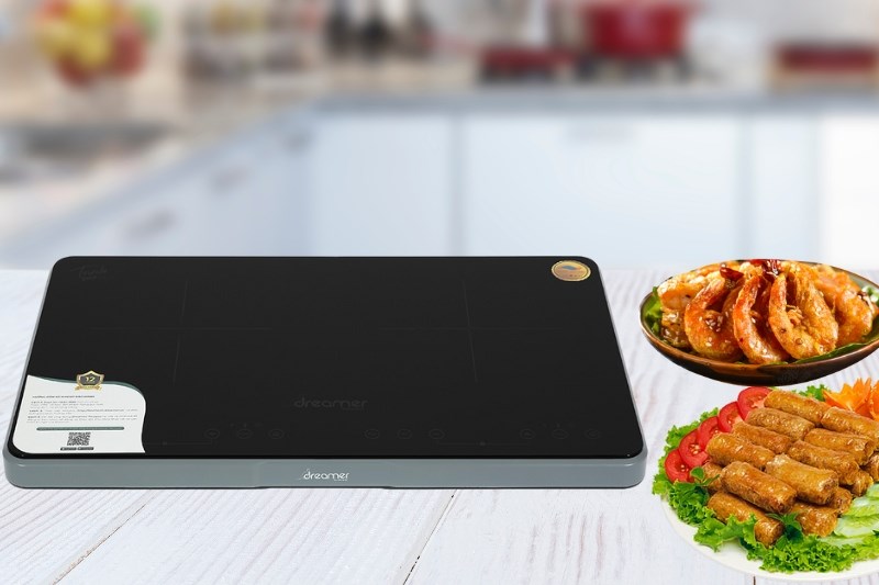 Bếp từ đôi Dreamer DKA-DIC135G 