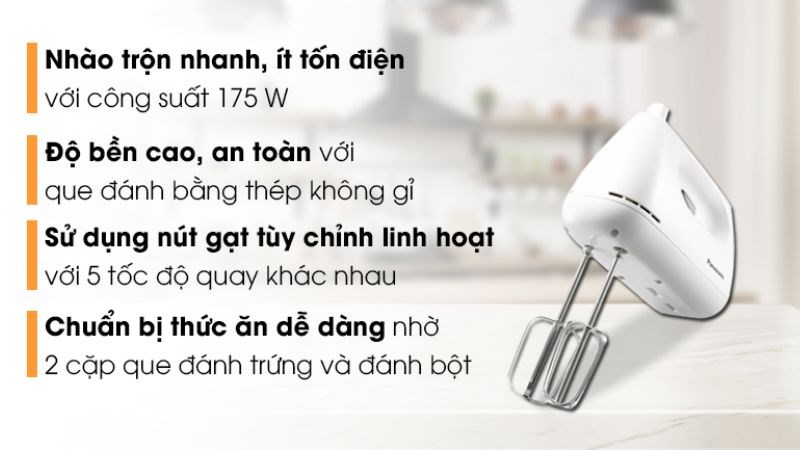 M&aacute;y đ&aacute;nh trứng Panasonic MK-GH3WRA