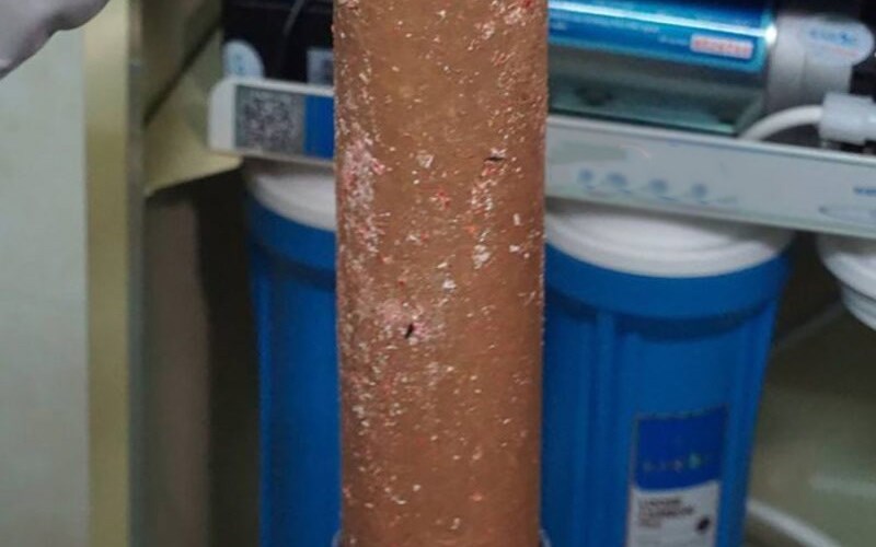 Tắc đường ống dẫn nước