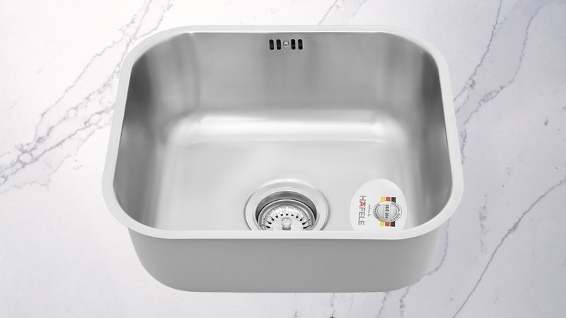 Chậu rửa ch&eacute;n 1 ngăn inox Hafele HS20-SSN1R50 (567.24.000)