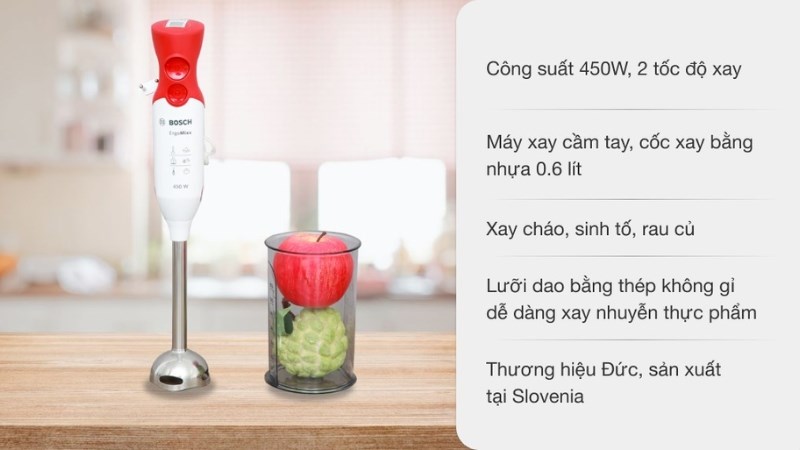 Máy xay cầm tay Bosch MSM64110