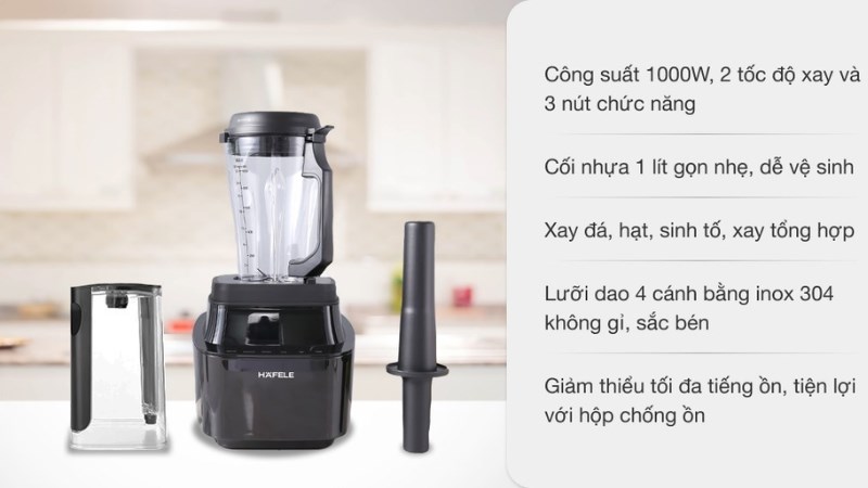 Máy xay sinh tố đa năng chân không Hafele BR230-19E00 (535.43.271)