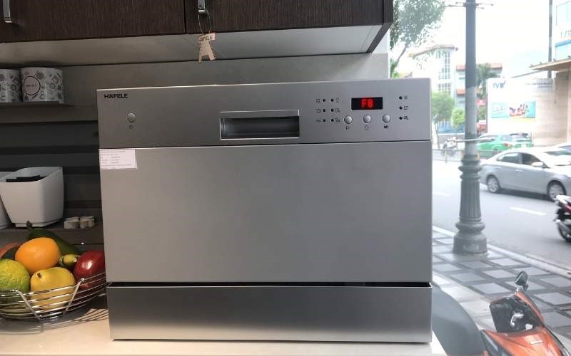 Lỗi F8 m&aacute;y rửa b&aacute;t Hafele