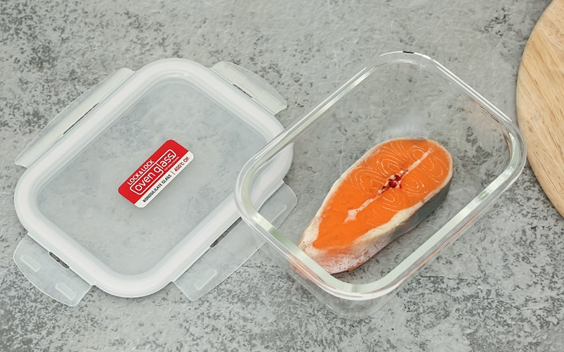 Bộ 4 hộp đựng thực phẩm thủy tinh Lock&Lock LLG423S4