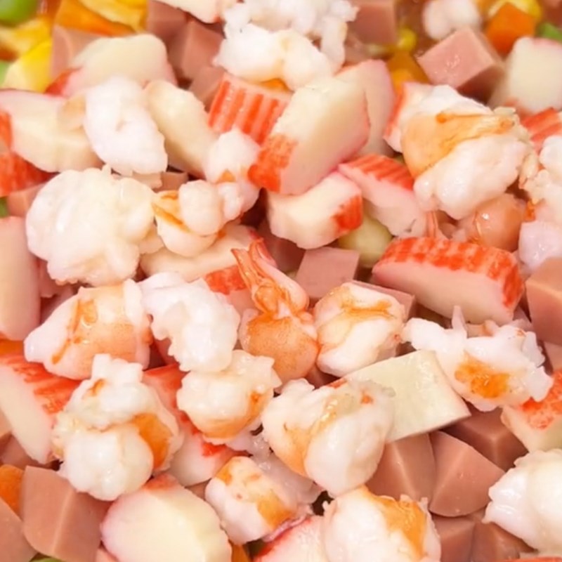 Bước 2 Chế biến Pizza đậu hũ (Công thức được chia sẻ từ Tiktok Vào bếp cùng Điện máy XANH)