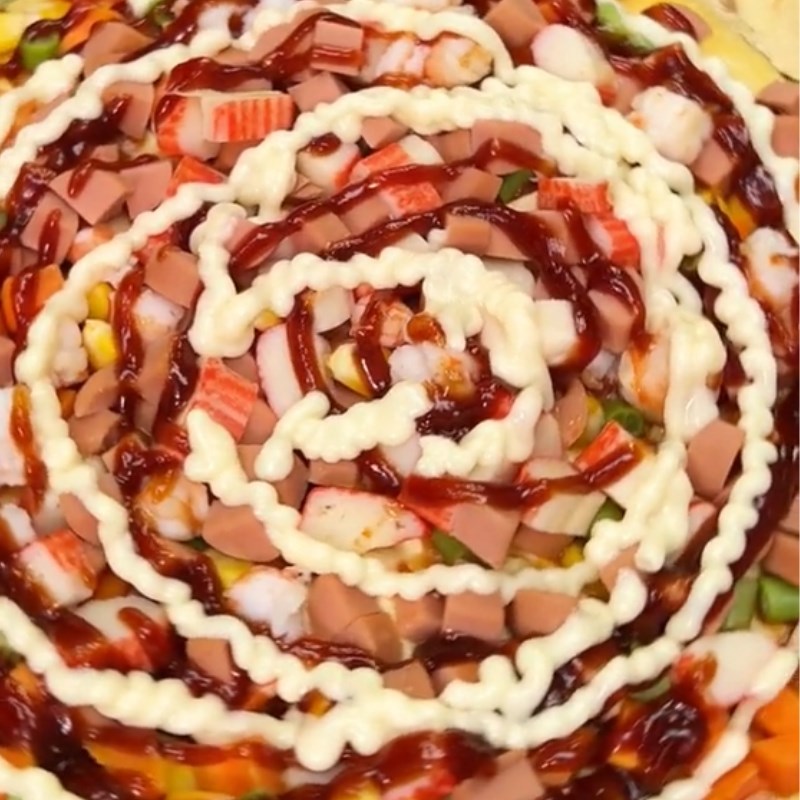 Bước 3 Thành phẩm Pizza đậu hũ (Công thức được chia sẻ từ Tiktok Vào bếp cùng Điện máy XANH)