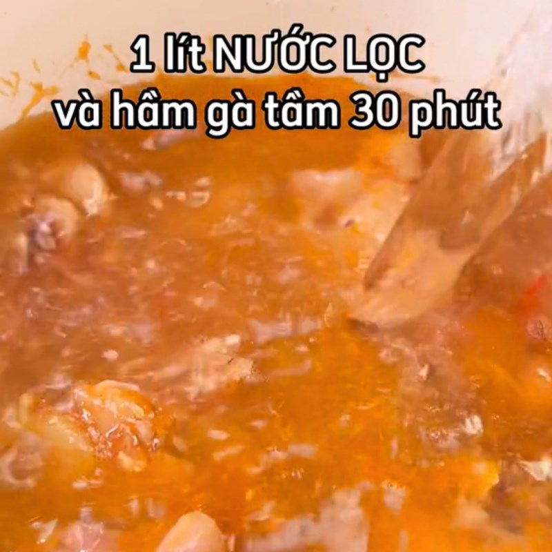 Bước 3 Chế biến Gà nấu cá mòi (Công thức được chia sẻ từ Tiktok vào bếp cùng Thitheonong.com)