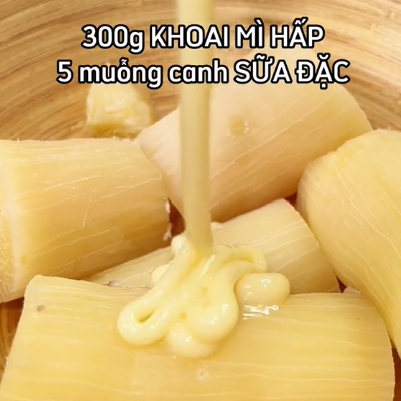 Bước 2 Chế biến Khoai mì mỡ hành (Công thức được chia sẻ từ Tiktok vào bếp cùng Điện máy XANH)