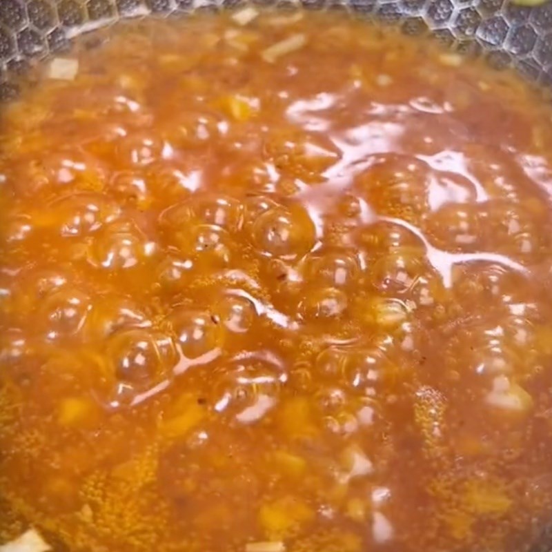 Bước 4 Làm nước sốt kho Tàu hũ ky kho gừng