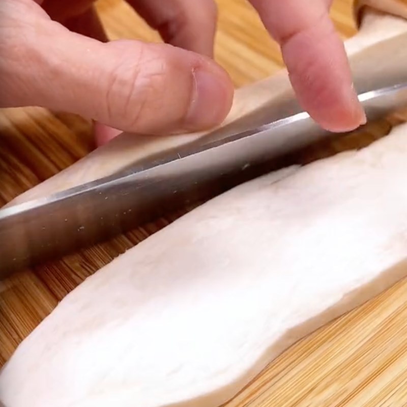 Bước 1 Sơ chế nguyên liệu Tàu hũ ky kho gừng