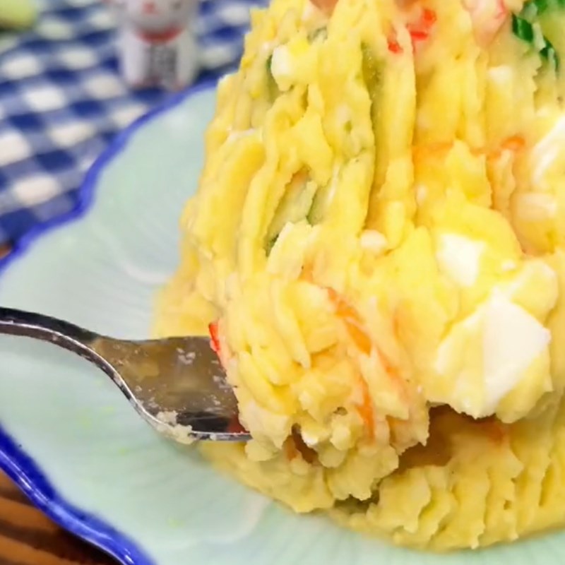 Bước 3 Thành phẩm Salad khoai tây (Công thức được chia sẻ từ Tiktok vào bếp cùng Điện máy XANH)