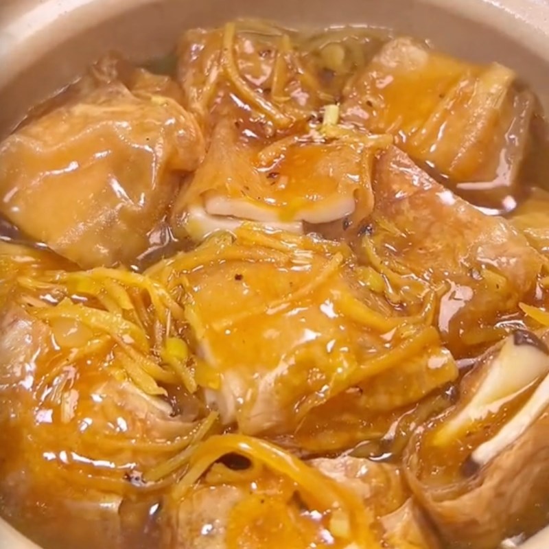 Bước 6 Thành phẩm Tàu hũ ky kho gừng