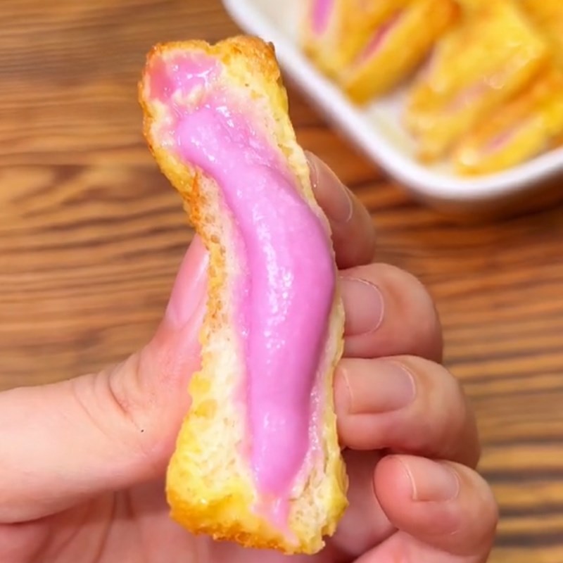 Bước 5 Thành phẩm Sandwich sữa chua khoai môn (Công thức được chia sẻ từ Tiktok Vào bếp cùng Điện máy XANH)