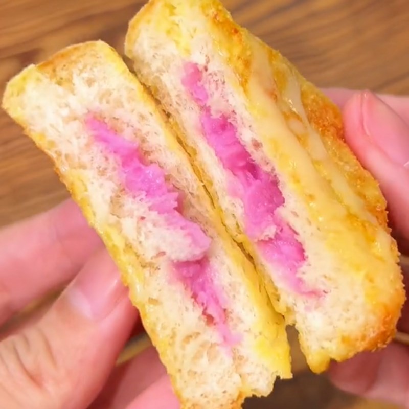 Bước 5 Thành phẩm Sandwich sữa chua khoai môn (Công thức được chia sẻ từ Tiktok Vào bếp cùng Điện máy XANH)