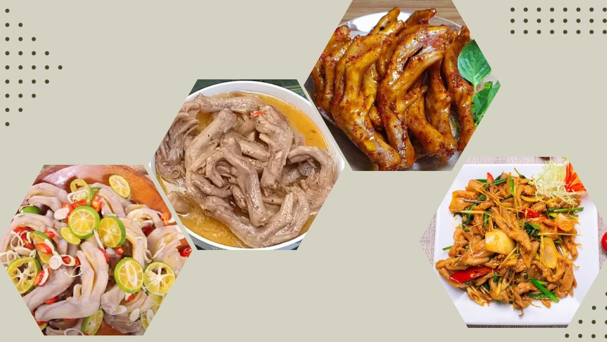 Chân vịt làm gì ngon?