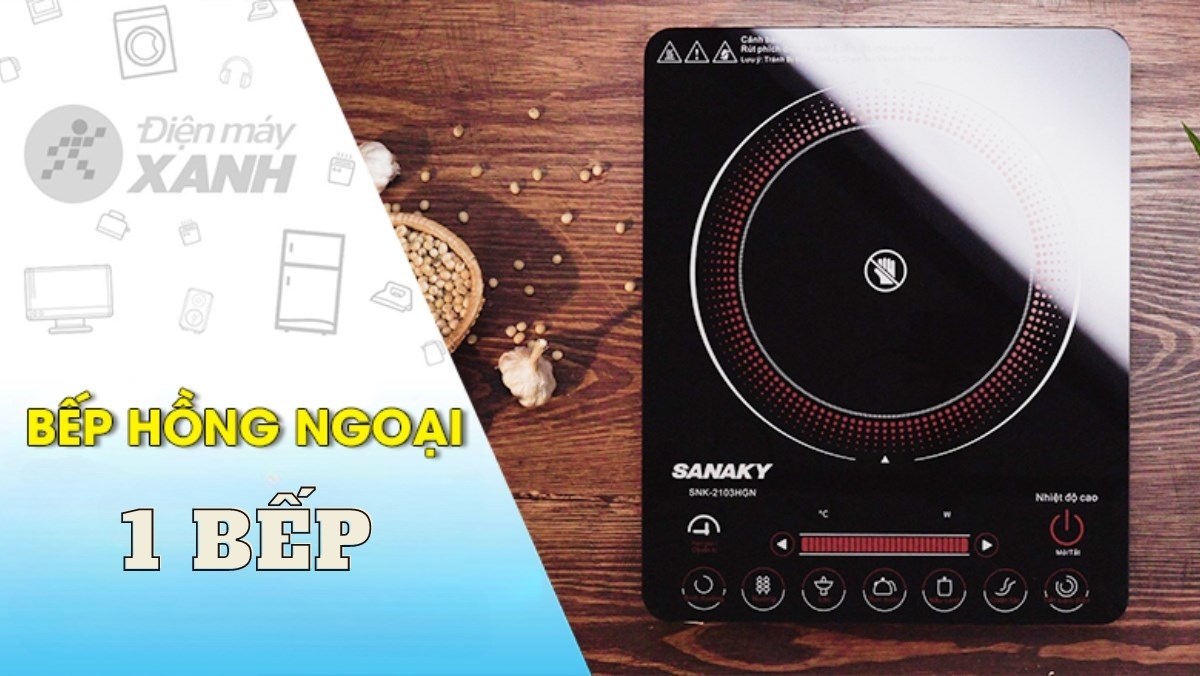 bếp hồng ngoại 1 bếp