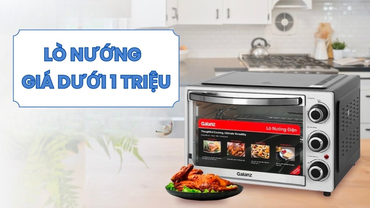 Top lò nướng giá dưới 1 triệu